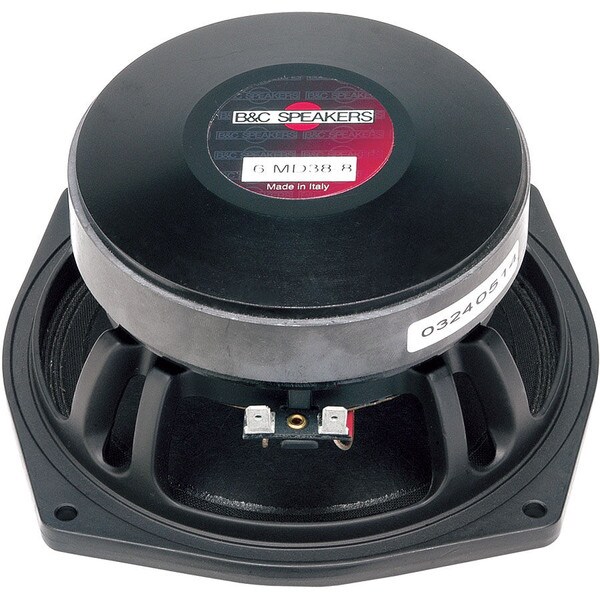 Best 6 1 2 Speakers For Bass B&C 6MD38 6-1/2" Midrange Speaker